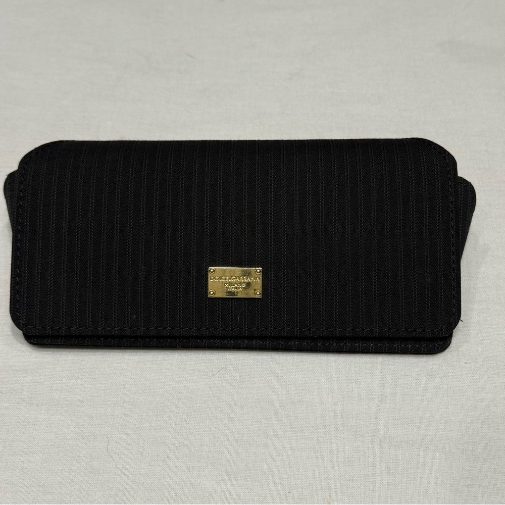 Dolce & Gabbana Black‎ Fabric Eyeglass Case